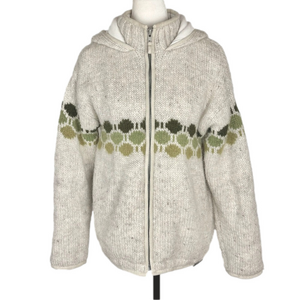 Laundromat wool sweater jacket